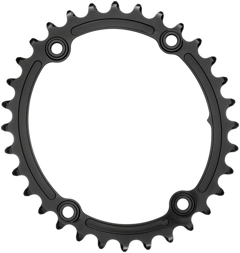 absoluteBLACK-Premium-Sub-Compact-Oval-110-BCD-4-Bolt-Road-Chainring-Chainrings-CR0507