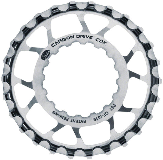 Gates Carbon Drive CDX CenterTrack Front Sprocket - 26t, For Bosch GEN 2,