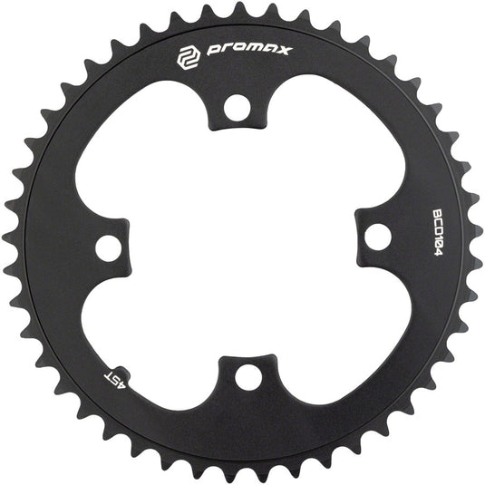 Promax 4-Bolt Chainring - 45t, 104 BCD, Black