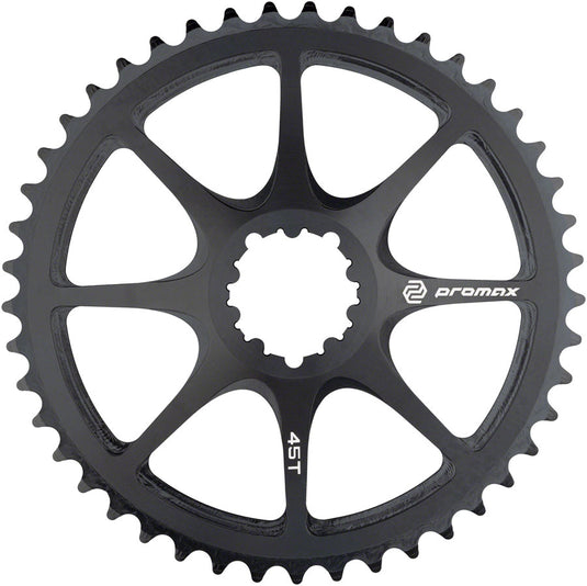 Promax Direct Mount, 45t Chainring Black