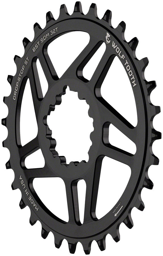 Load image into Gallery viewer, Wolf Tooth Direct Mount Chainring - 34t SRAM Direct Mount For SRAM 3-Bolt
