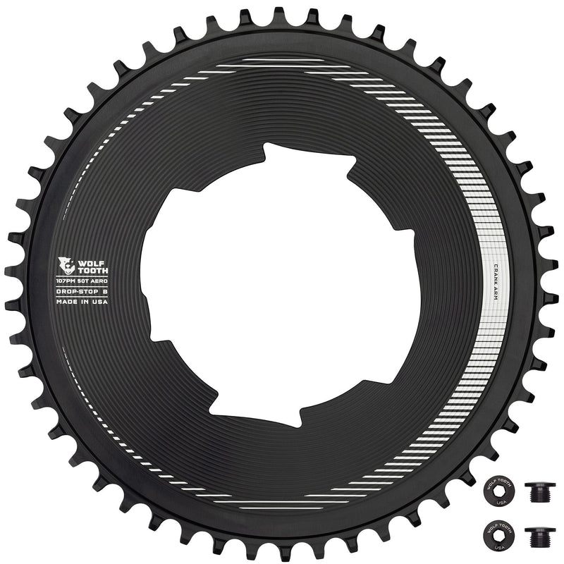 Load image into Gallery viewer, Wolf Tooth Aero 107 BCD Chainrings for SRAM 46T
