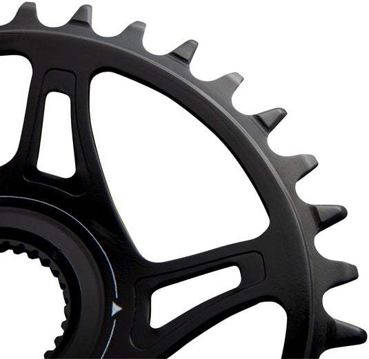 RaceFace Bosch G4 Direct Mount Hyperglide+ eMTB Chainring (55mm Chainline) - 34t, Steel, Requires Shimano 12-speed HG+