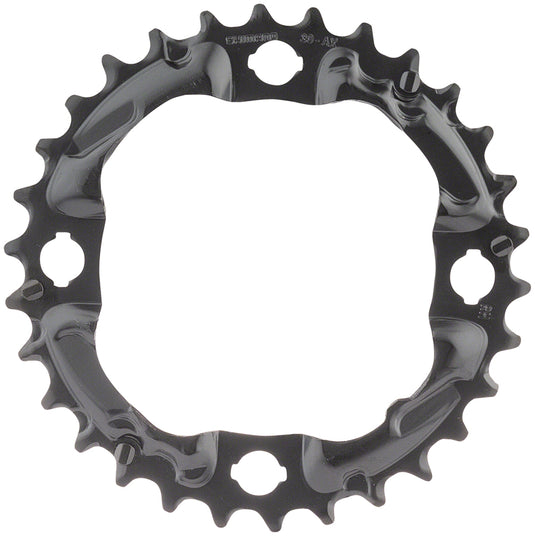 Shimano Alivio M4000 Chainring 30t 96 BCD 4-Bolt 9-Speed Aluminum Black