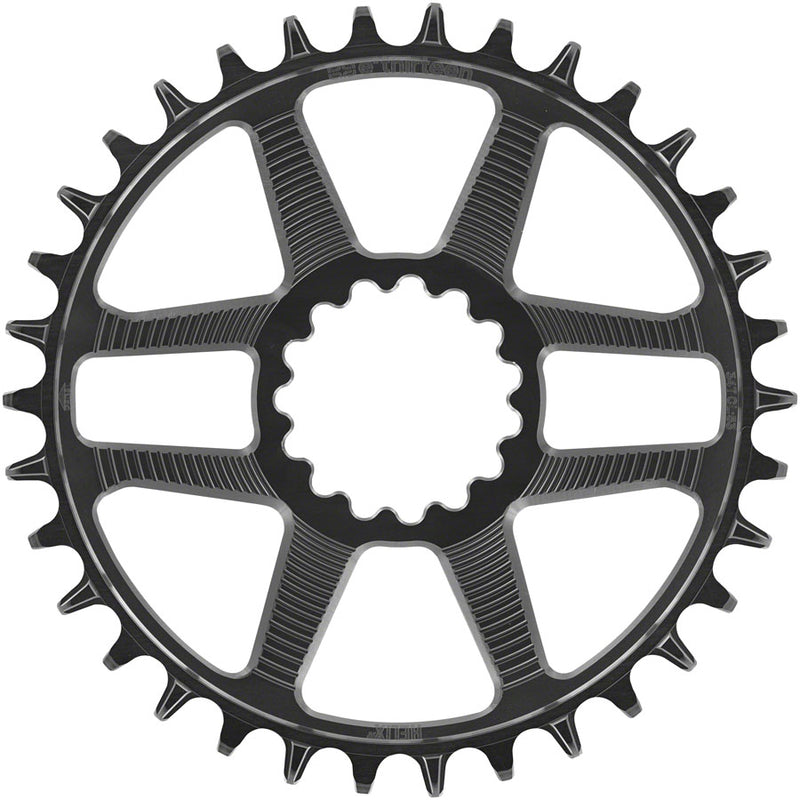 Load image into Gallery viewer, e*thirteen Helix R Chainring - 32t, 11/12-Speed, 52/55mm Flip Flop CL, 3.5mm Offset, e*thirteen DM, Silver
