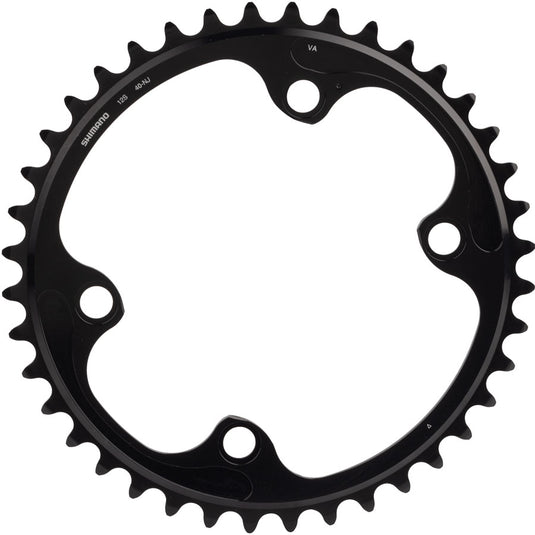 Shimano Dura-Ace FC-R9200 12-Speed Chainring - 40t, Asymmetric 110 BCD, Black, NJ