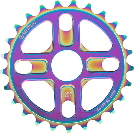 Salt Plus Manta Bolt Drive Sprocket 28t Oilslick Includes Adaptors for 19 & 22mm