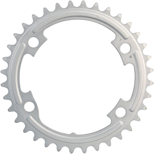 Shimano 105 FC-R7000 36t 4x110 bcd Asymmetric Chainring, Silver