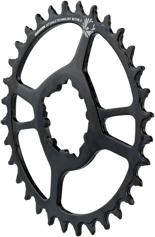 SRAM X-Sync 2 Eagle Chainring 32t SRAM Direct Mount 10/11/12-Speed Steel