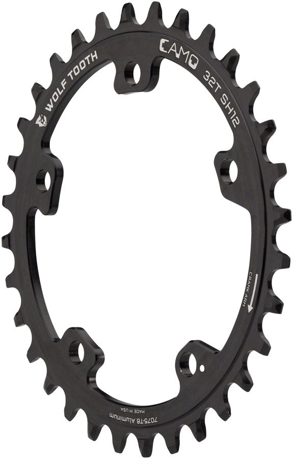 Load image into Gallery viewer, Wolf-Tooth-CAMO-Aluminum-Hyperglide-Chainrings-Chainrings-CR8113
