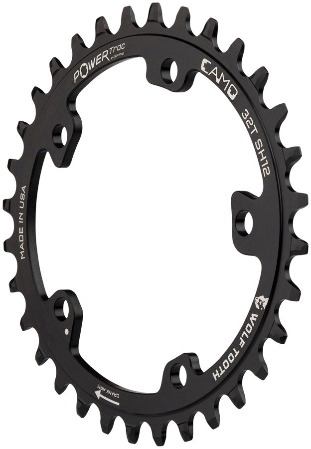 Load image into Gallery viewer, Wolf-Tooth-CAMO-Aluminum-Elliptical-Hyperglide-Chainrings-Chainrings-CR8114
