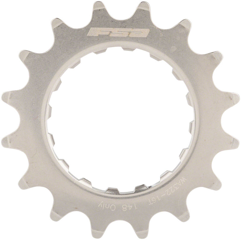 Load image into Gallery viewer, FSA WA322 eBike Sprocket GEN 2 Bosch 16t 2.5mm Offset Silver Stainless Steel
