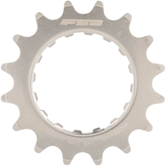 FSA WA322 eBike Sprocket GEN 2 Bosch 16t 2.5mm Offset Silver Stainless Steel