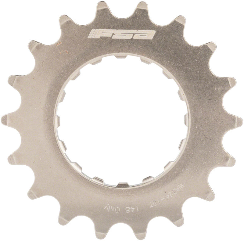 Load image into Gallery viewer, FSA WA324 eBike Sprocket for GEN 2 Bosch - 18t 2.5mm Offset Stainless Steel
