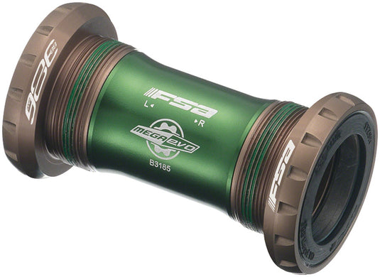 FSA Steel MegaEVO Bearings BSA (English) Bottom Bracket for BB386 EVO Crankset