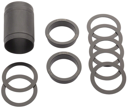 Chris King ThreadFit 30 SRAM DUB BSA Road Bottom Bracket Matte Jet w/ Fit Kit 2