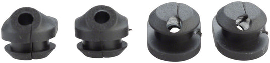 Problem Solvers Bubs 6 x 6mm Di2 Frame Plug with Hole, Bag of 4