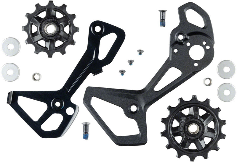 Load image into Gallery viewer, microSHIFT Sword 2x Rear Derailleur Cage Kit - Includes Pulleys
