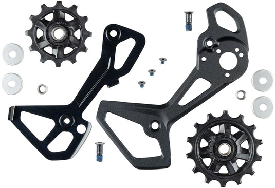 microSHIFT Sword 2x Rear Derailleur Cage Kit - Includes Pulleys