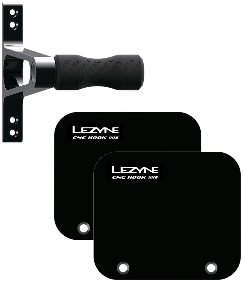 Load image into Gallery viewer, Lezyne-CNC-Alloy-Wheel-Hook-Racks-Display-Storage-RDSR0252-Bicycle-Storage-Stand
