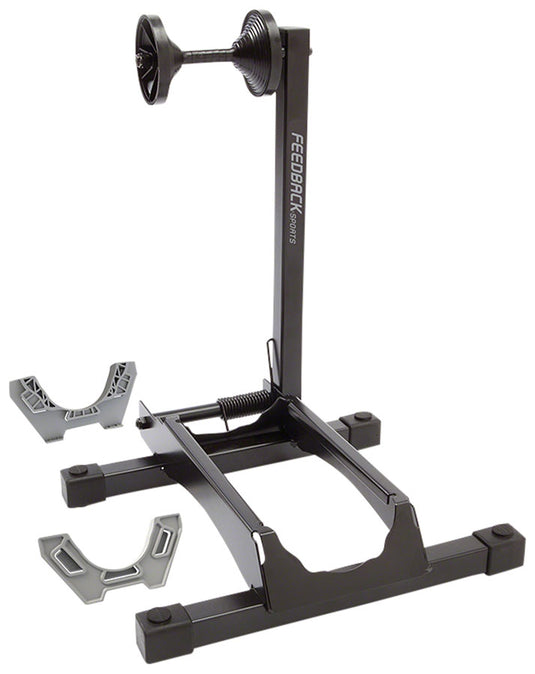 Feedback Sports RAKK XL Display Stand - 1-Bike, Wheel Mount, 2.3-5" Tire, Black