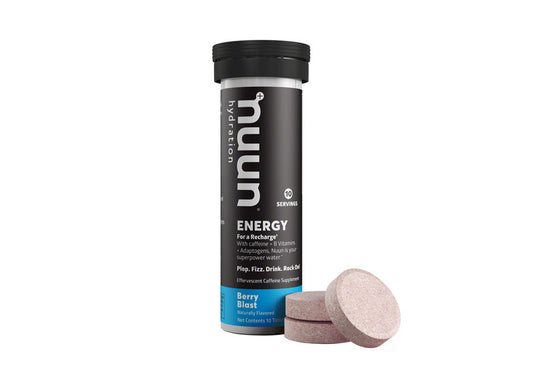 Nuun Energy Hydration Tablets - Berry Blast, Box of 8 Tubes