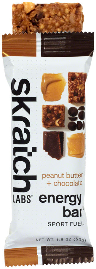 Skratch Labs Skratch Labs Energy Bar Sport Fuel  - Peanut Butter and Chocolate, Box of 12