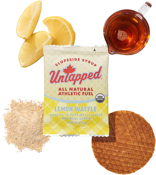 UnTapped Organic Waffle - Lemon, Box of 16