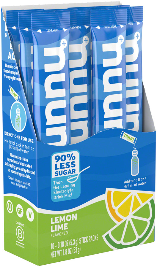 Nuun Sport Powder - Lemon Lime, Box of 10