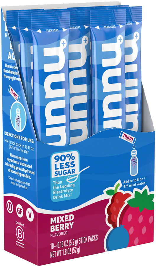 Nuun Sport Powder - Mixed Berry, Box of 10