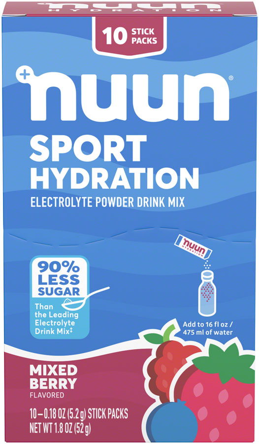 Load image into Gallery viewer, Nuun Sport Powder - Mixed Berry, Box of 10
