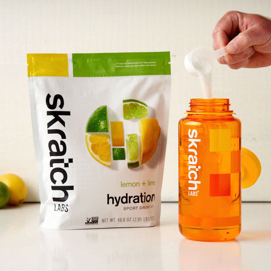 Skratch Labs Hydration Sport Drink Mix - Lemon + Lime, 60-Serving Resealable Pouch