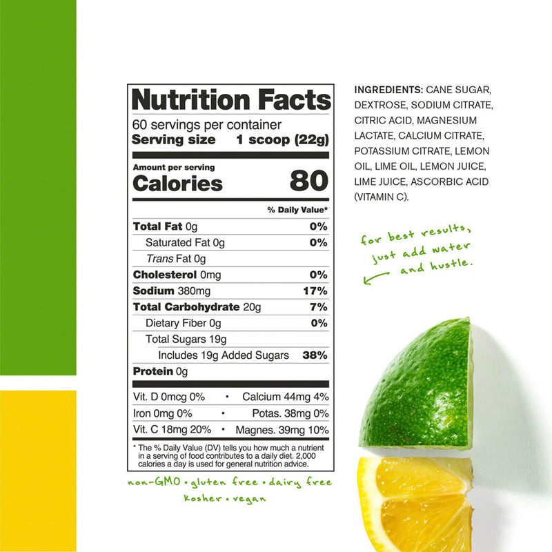 Load image into Gallery viewer, Skratch Labs Hydration Sport Drink Mix - Lemon + Lime, 60-Serving Resealable Pouch
