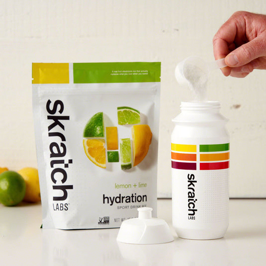 Skratch Labs Hydration Sport Drink Mix - Lemon + Lime, 20-Serving Resealable Pouch