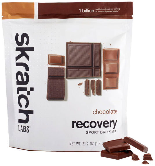 Skratch Labs Recovery Sport Drink Mix - Chocolate, 12-Serving Resealable Pouch