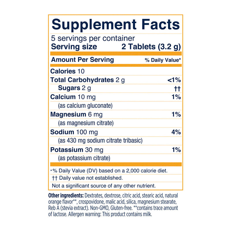 Load image into Gallery viewer, Saltstick Fastchews Chewable Electrolyte tablets POP: Box of 12 Packets, Orange
