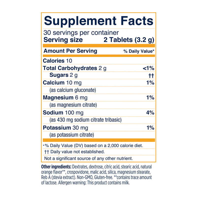 Load image into Gallery viewer, SaltStick Fastchews Chewable Electrolyte Tablets: Bottle of 60, Orange
