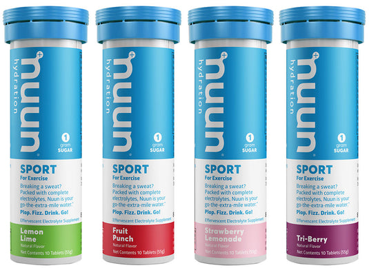 Nuun Sport Hydration Tablets: Mixed Conservation Alliance, Box of 4 Tubes