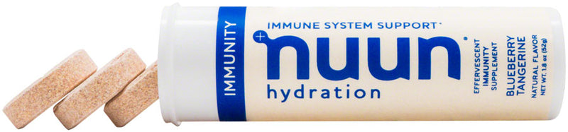 Load image into Gallery viewer, Nuun Immunity Hydration Tablets: Blueberry Tangerine, Box of 8
