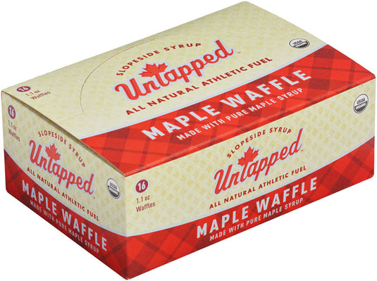 UnTapped Organic Maple Waffle: Box of 16 Energy Athletic Fuel