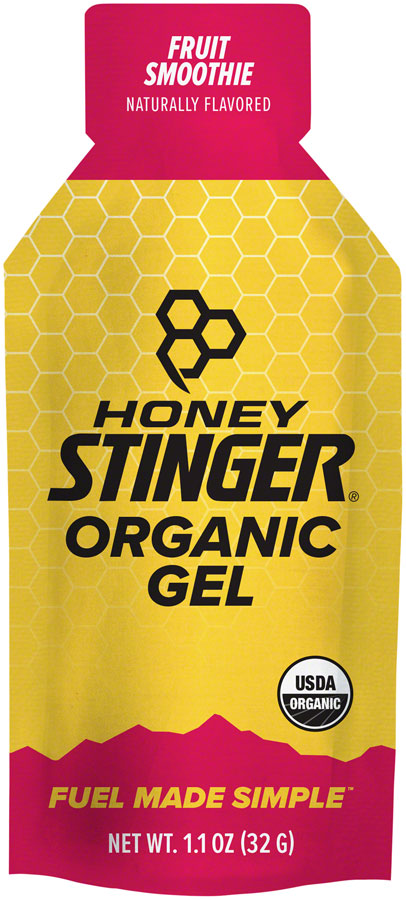 Honey Stinger Organic Energy Gel - Fruit Smoothie, Box of 24