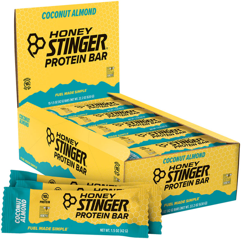 Load image into Gallery viewer, Honey-Stinger-Protein-Bar-Bars-Chocolate-Coconut-Almond-EB5871
