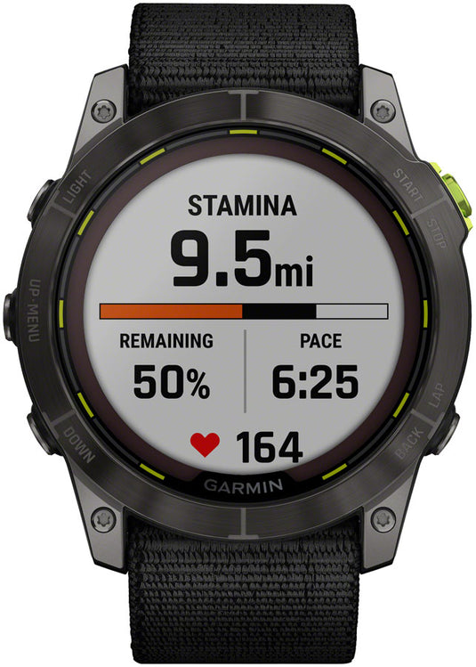 Garmin Enduro 2 GPS Multisport Smartwatch - 51mm, Black Band