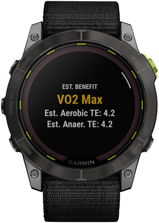 Garmin Enduro 2 GPS Multisport Smartwatch - 51mm, Black Band