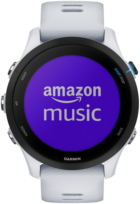 Garmin Forerunner 255 Music GPS Smartwatch - 45.6mm, Whitestone