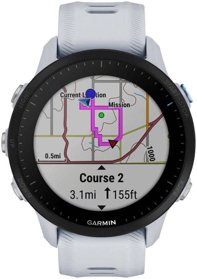 Load image into Gallery viewer, Garmin Forerunner 955 GPS Smartwatch - 45.6mm, Whitestone
