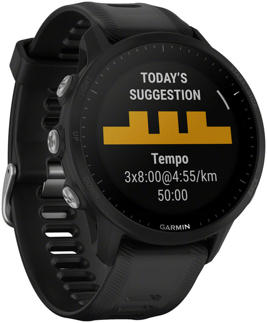 Garmin Forerunner 955 GPS Smartwatch - 45.6mm, Black