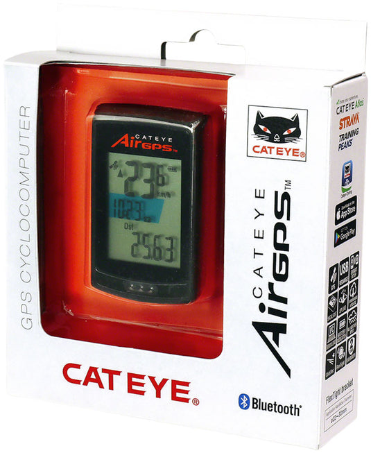 CatEye AirGPS Cycling Computer - Black