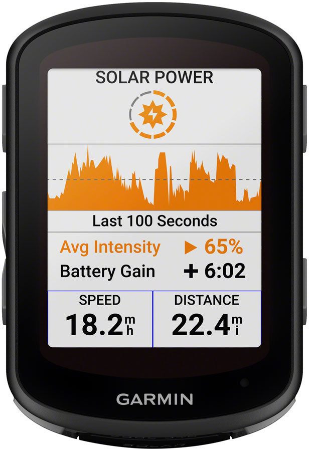 Load image into Gallery viewer, Garmin-Edge-540-Solar-GPS-Bike-Computer-Bike-Computers-ANT-Wireless-Heart-Rate-Optional-GPS-Cadence-Optional-BKCM0112-Bike-Computers
