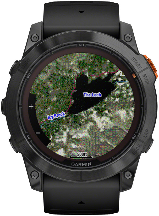 Load image into Gallery viewer, Garmin fenix 7X Pro Solar Smartwatch - 51mm, Slate Gray Case, Black Band
